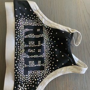 Rebel athletic youth girls sports bra